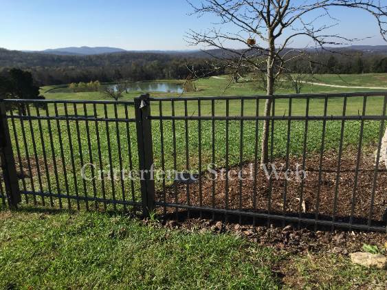 metal hexagrid deer fence